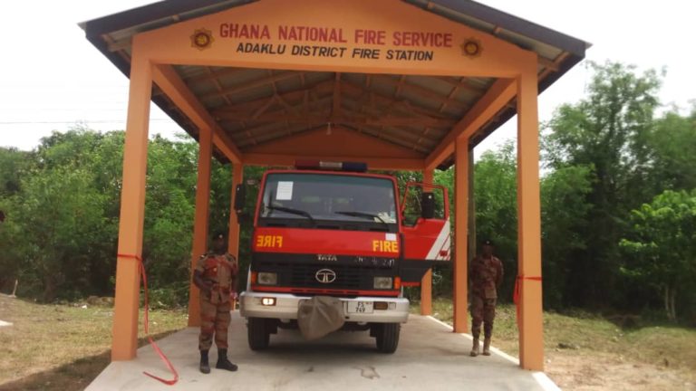 Adaklu Gets Fire Station