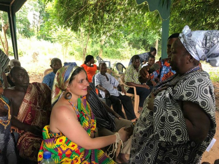 German Philanthropist installed ‘Queen mother’ of Vakpo Adomi