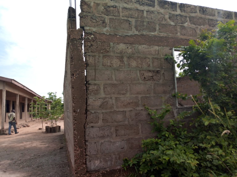 Morkordze Classroom Block; a Disaster in Waiting