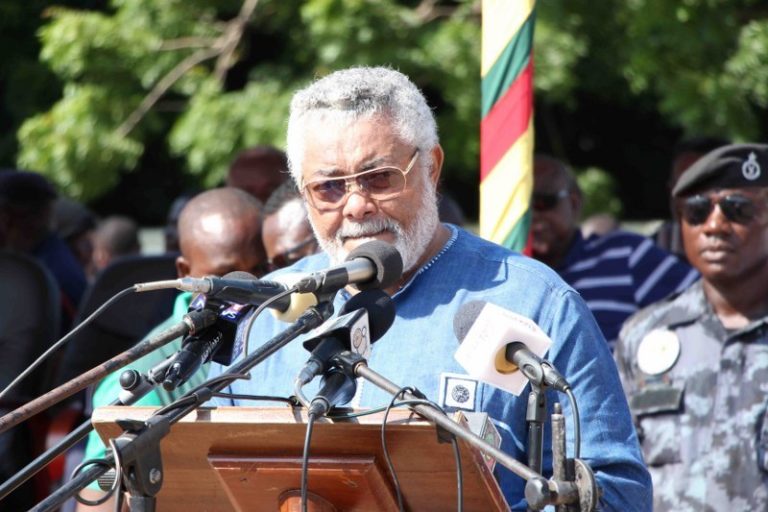 Rawlings Commemorates 2018 June 4 at Madina