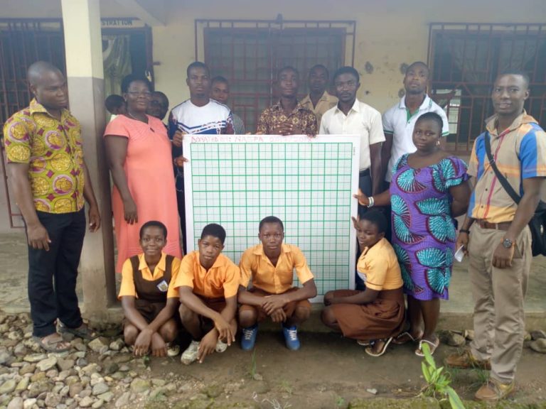 Hohoe NASPA Supports Maths Education at Gbi-Kpeota Basic School