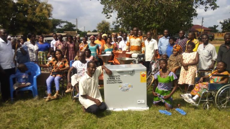 PWDs in Afadzato South Receive Start-up Kits