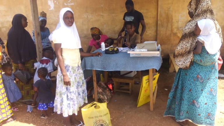 Parents at Hohoe Nima Heed to Calls to Send their Children for MR Vaccination