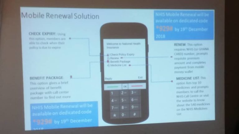 NHIS Subscribers to Enjoy Convenience; As Mobile Renewal Service Launches