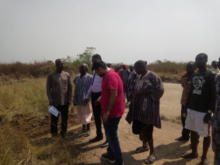 Central Tongu Hand over 1,000-Acre Land to Investors