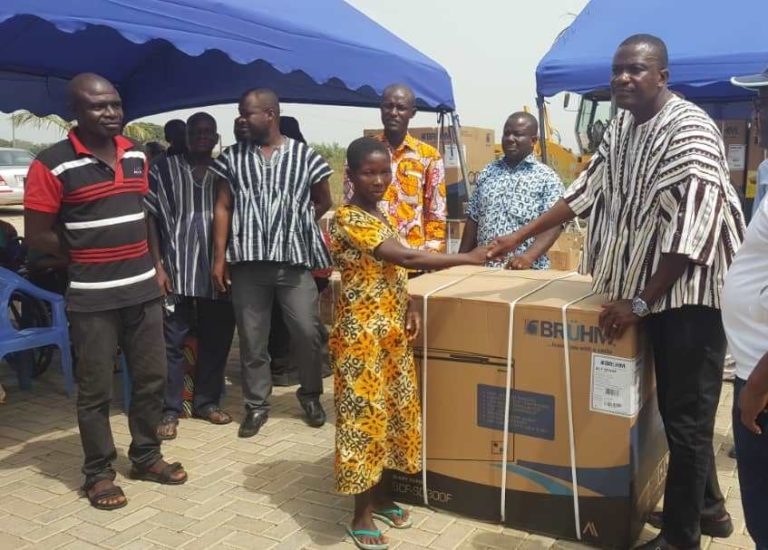 North Tongu Assembly Empowers PWDs with Working Tools