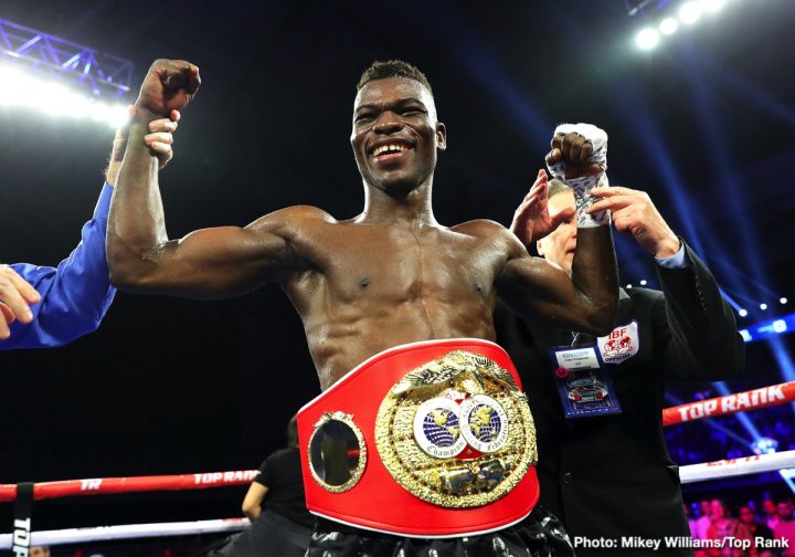 Richard Commey Outclasses Isa Chaniev to Win IBF Lightweight Title