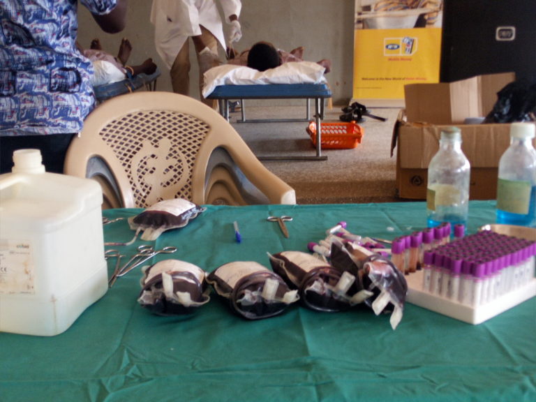 MTN Takes 2019 Valentine’s Day Blood Donation to Awudome School