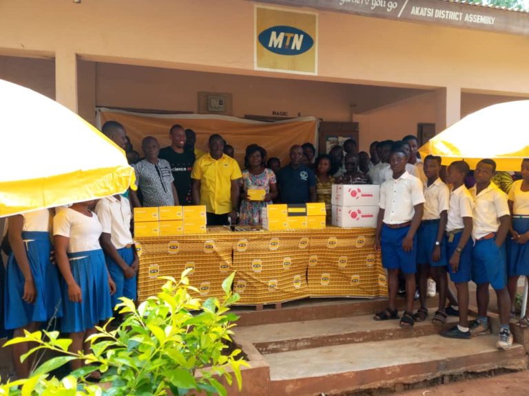 MTN Supports Science Education in Akatsi