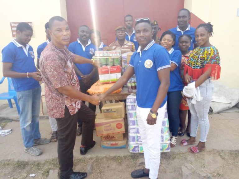 Eweviwo Foundation Donates to Kpando Prisons