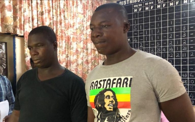 Two Nabbed for Robbery