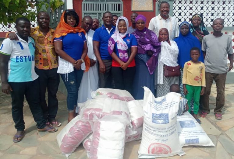 NPP Female Patron Donates to Ho West NASARA