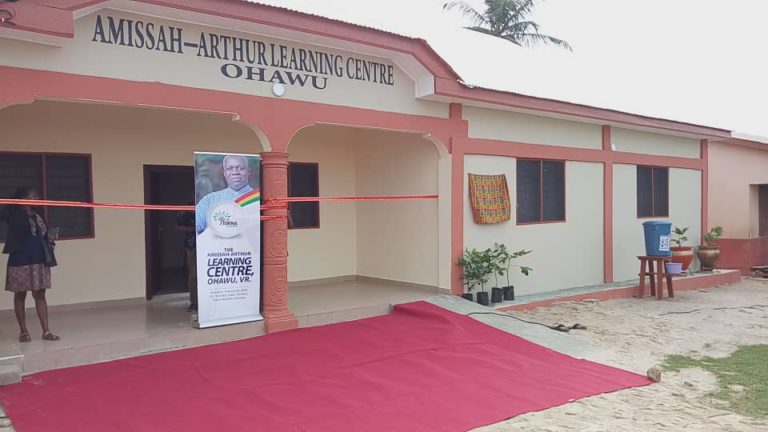 Amissah-Arthur Learning Centre Commissioned at Ohawu