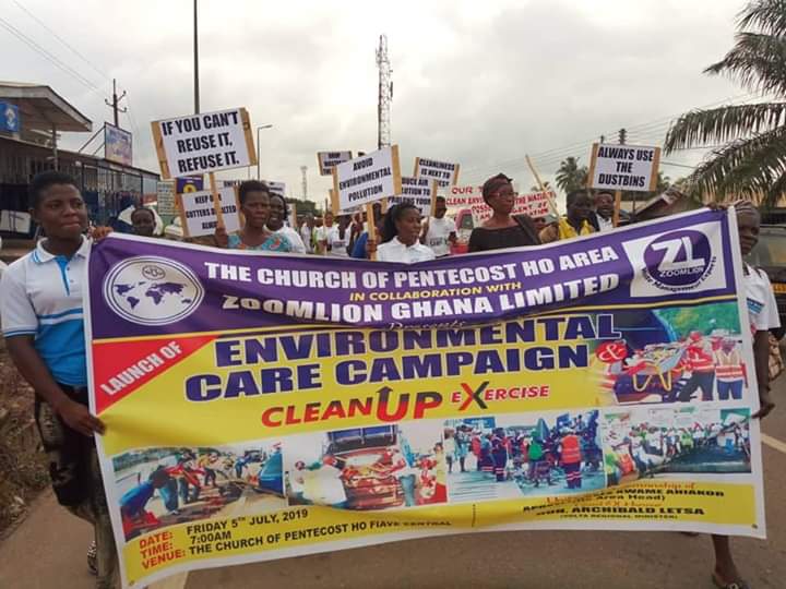 Deputy Minister Joins Church of Pentecost Environmental Care Campaign