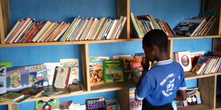 Education NGO Commissions Library at Avatime