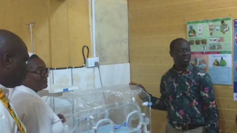 Hospital in Nkwanta Receives Medical Support to Reduce Neonatal Deaths