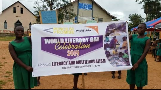 Pencils of Promise and World Vision Jointly Mark Literacy Day at Kadjebi