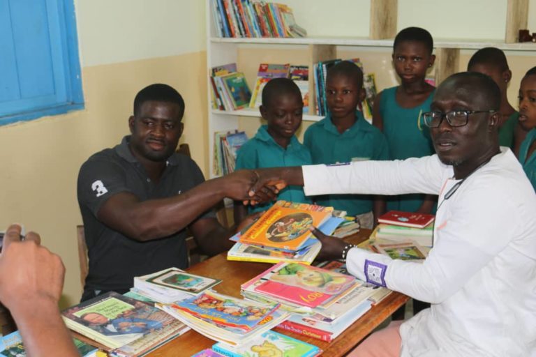 Adaklu Helekpe EP Primary School Gets Library Books