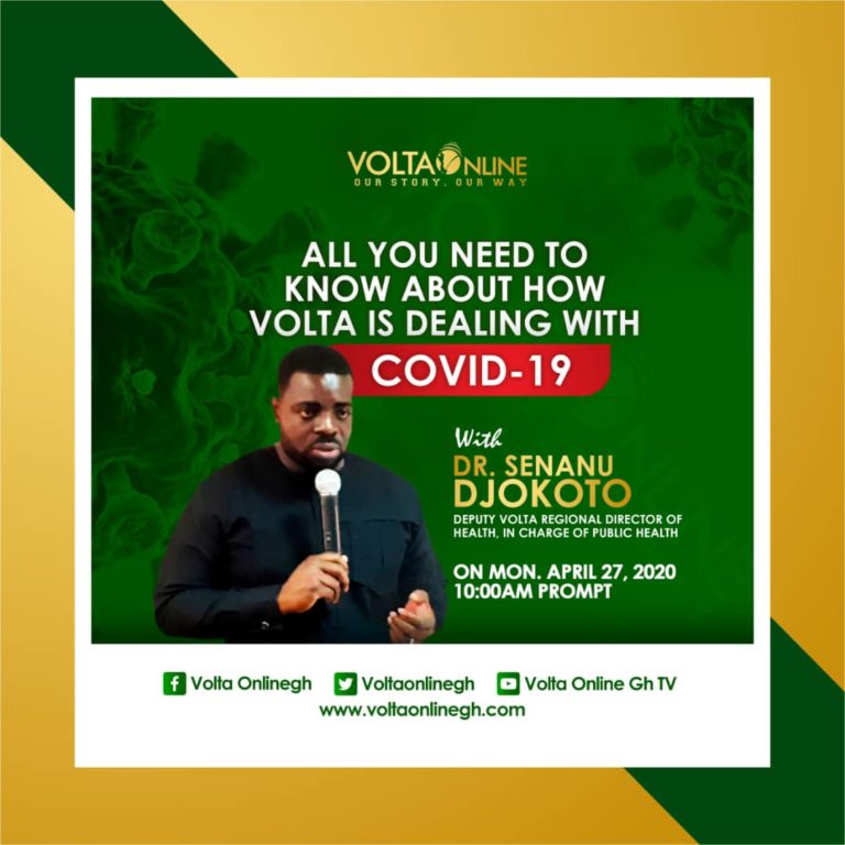 [WATCH] Volta Online’s Q&A With Dr. Kwesi Djokoto on Volta’s #COVID-19 Management