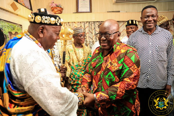 President Akufo-Addo Embarks On a Day’s visit to Anlo