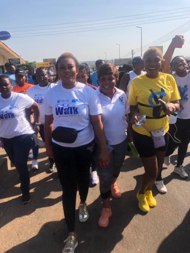 Volta College Organizes Peace Walk Ahead of Dec 7 Polls