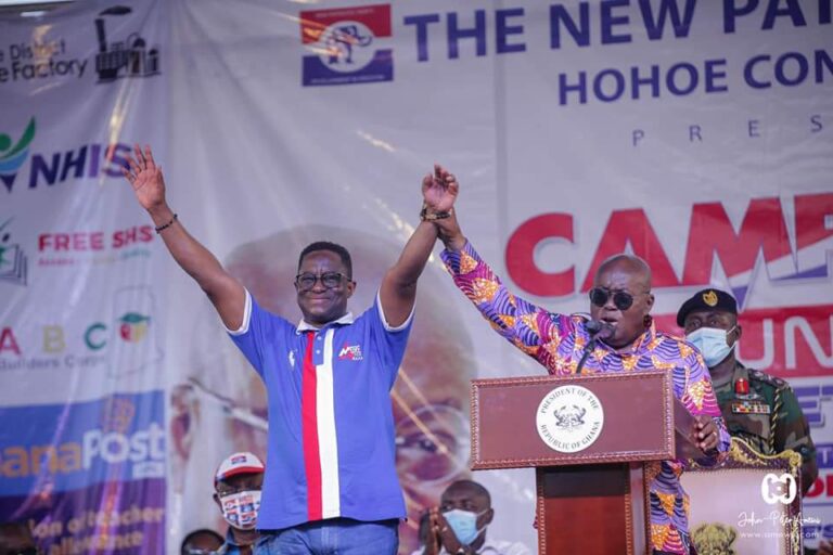 Election2020: NPP on the Verge of History in Hohoe; As Akufo-Addo Makes Huge Gains in Presidential Polls