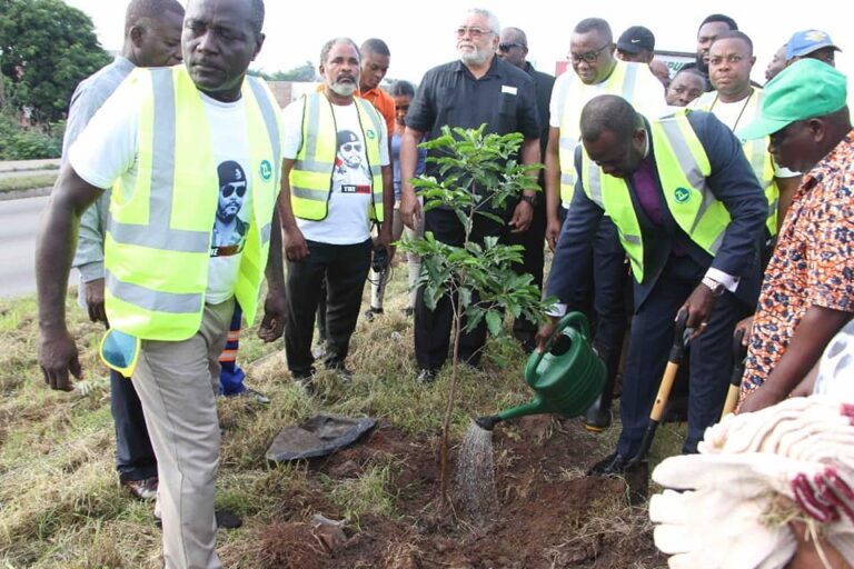 FLT. LT. Jerry John Rawlings the Revolutionary: His passion for Green Revolution and the environment