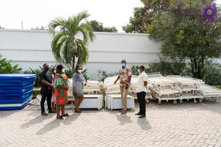 COVID 19: The Rebecca Foundation Donates Hospital Beds to 3 Hospitals