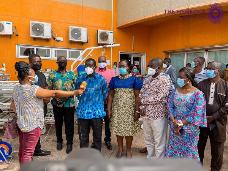 Rebecca Foundation Donates Hospital Beds To Komfo Anokye, Kumasi South Hospitals