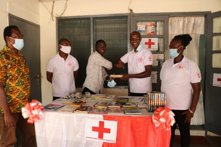 GISH foundation donates to Volta Red Cross Library