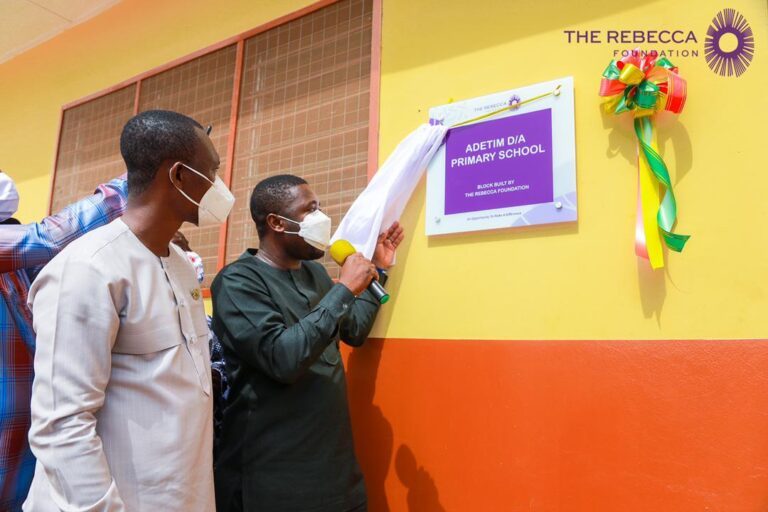 The Rebecca Foundation Re-Builds School Project After 29 Years Of Abandonment