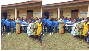 1999 Year Group of Peki Tsame D/A JHS donates to School