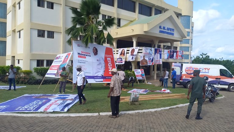 Volta NPP Polls: Chairman, Secretary face off in a fierce Chairmanship contest