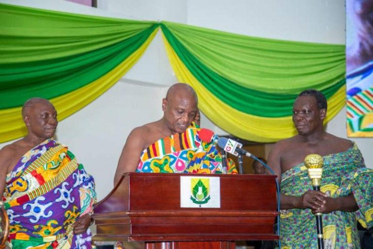 ‘Be Critical Thinkers’ Togbe Afede charges UHAS Graduates