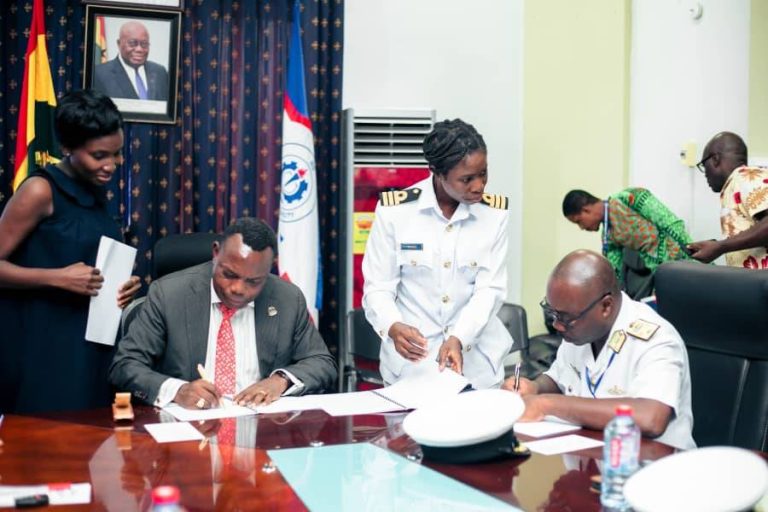 HTU, Naval Training Command enter into Academic Partnership