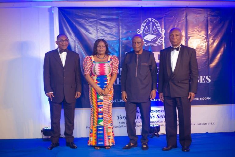 Volta Bar Honours Distinguished Retired Justices