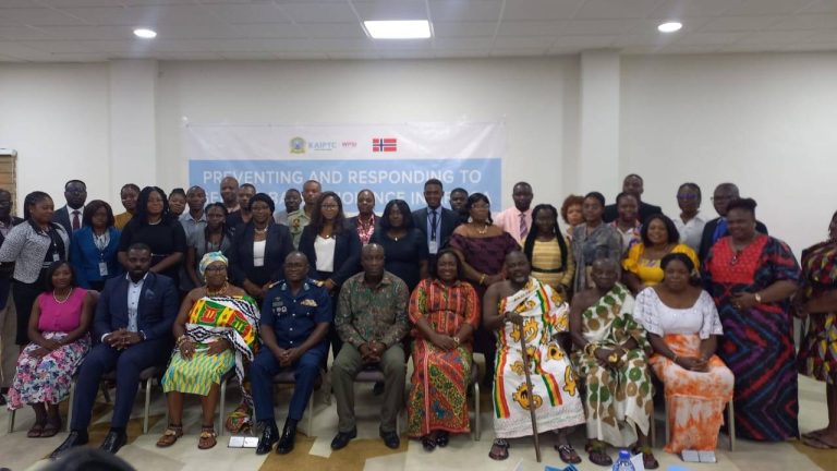 KAIPC Trains 50 Stakeholders on Gender-Based Violence Prevention