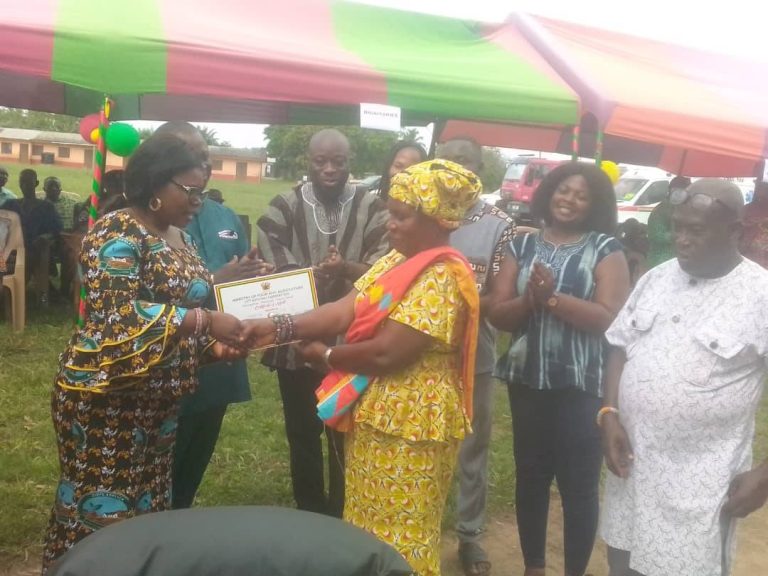 67-Year-Old Queen Crowned Best Farmer in Agortime-Ziope District